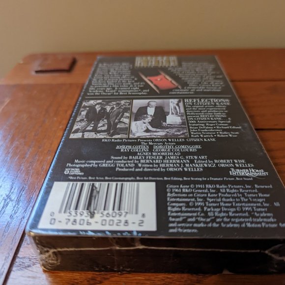 Orson Welles Citizen Kane 50th Anniversary Edition VHS Sealed + Reflections - Picture 3 of 4